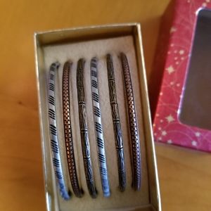 Bangle bracelets